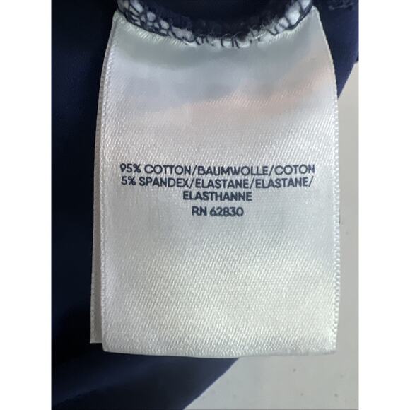 Lands End 1X Pajama Set Womens XL Long Sleeve Pullover Elastic Blue check 16 18w - Picture 10 of 13